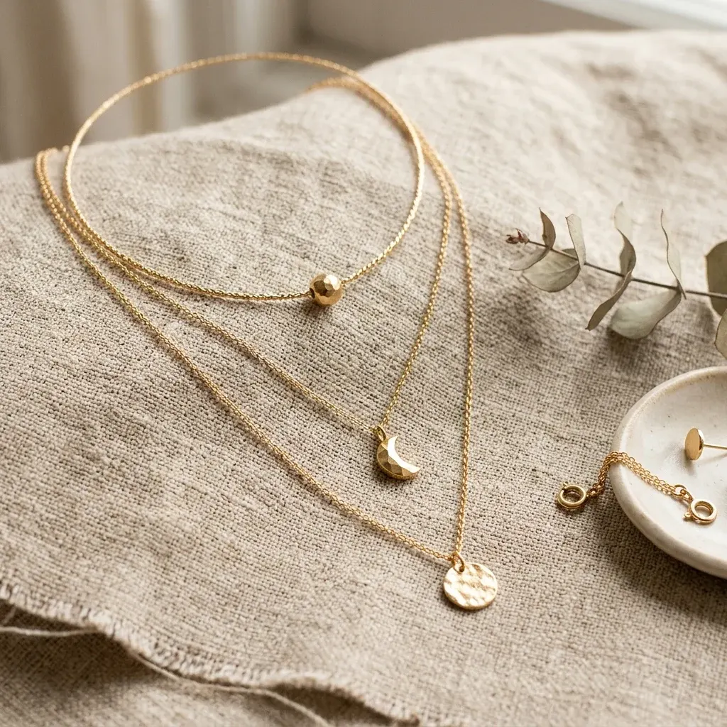 Colares elegantes e chokers premium